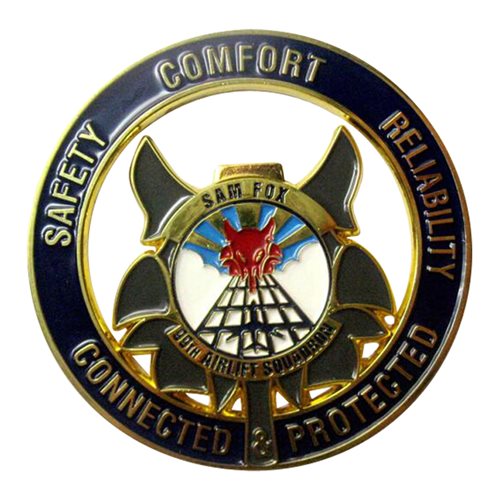 99 AS Sam Fox Bottle Opener Challenge Coin - View 2