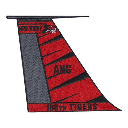 108 WG NJ ANG Tail Flash Patch