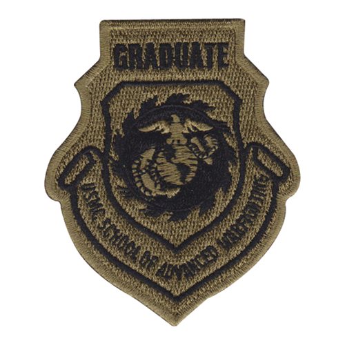 USMC School of Advanced Warfighting Graduate OCP Patch