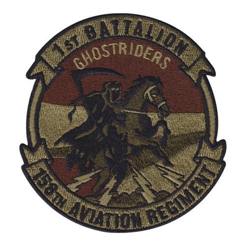 1-158 AHB 1 BN Ghostriders OCP Patch