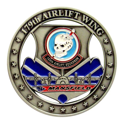179 AW Mansfield Challenge Coin - View 2
