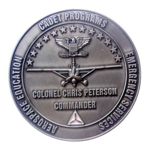 SC Wing Civil Air Patrol Commander Challenge Coin