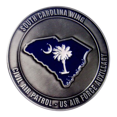SC Wing Civil Air Patrol Commander Challenge Coin - View 2