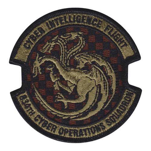 834 COS Cyber Intelligence Flight OCP Patch | 834th