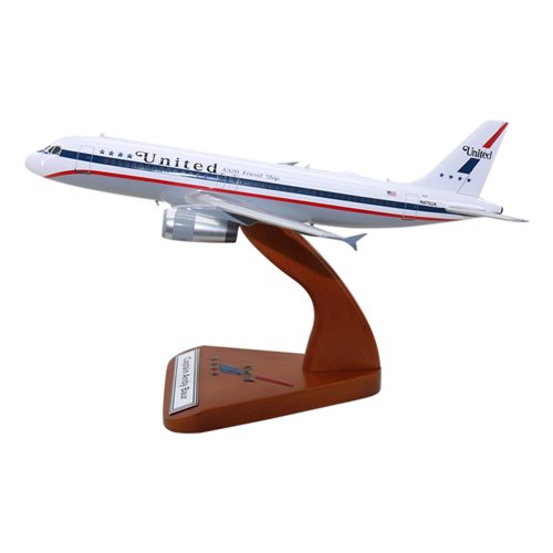 United Airlines Airbus A320-200 Custom Airplane Model  - View 2