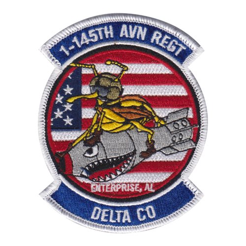 1-145 AVN REGT Delta Co Patch