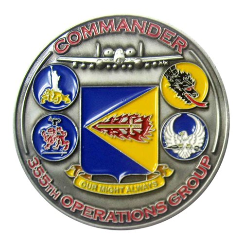 355 OG Commander Challenge Coin
