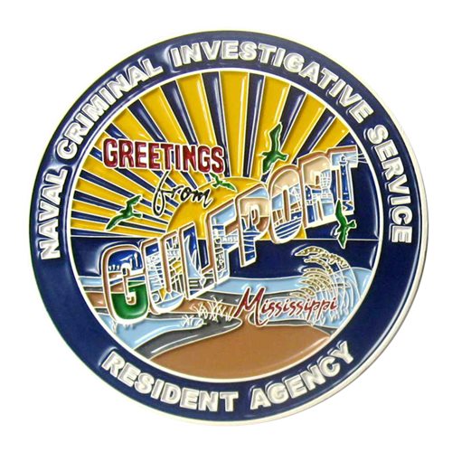 NCIS Resident Agency Challenge Coin - View 2