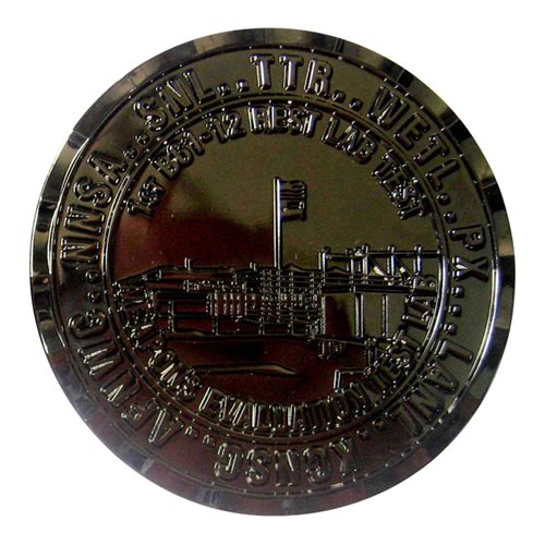 Sandia National WET Lab Challenge Coins - View 2