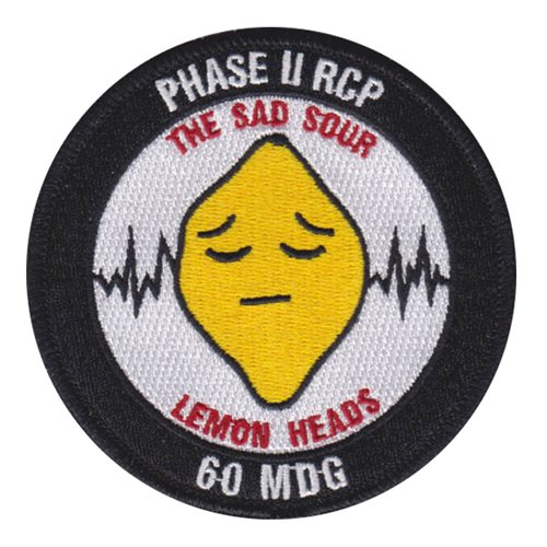 60 MDG The Sad Sour Lemon Heads Patch