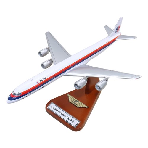 United Airlines DC-8 Custom Aircraft Model