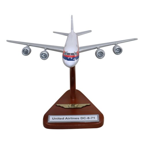 United Airlines DC-8 Custom Aircraft Model - View 3