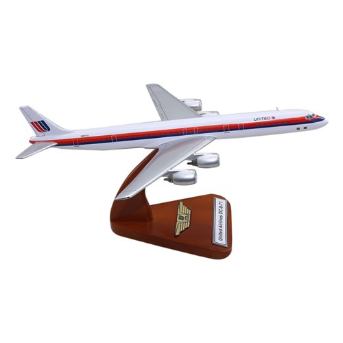 United Airlines DC-8 Custom Aircraft Model - View 4