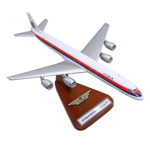 United Airlines DC-8 Custom Aircraft Model - View 5