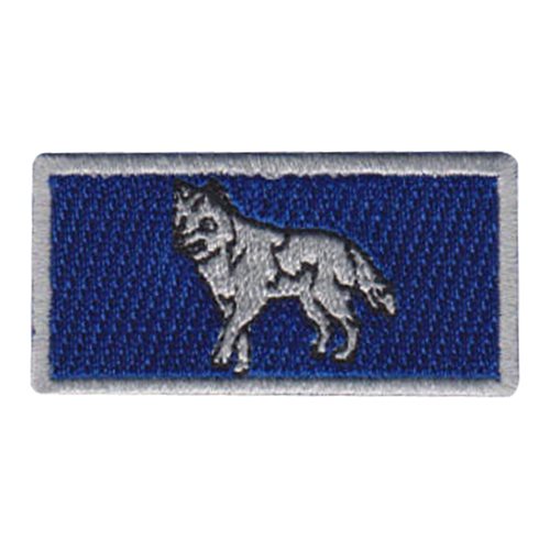 742 MS Wolf Pencil Patch