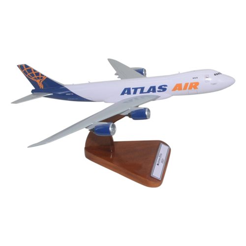 Atlas Air B747-8 Custom Aircraft Model - View 4