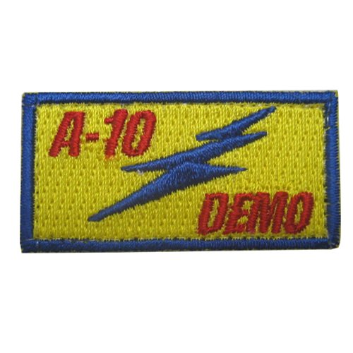 A-10 Demo Team Pencil Patch 