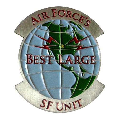 55 SFS Best Large SF Unit Challenge Coin - View 2