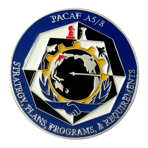 PACAF A5-8 Challenge Coin - View 2