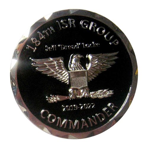 184 ISRG Commander Locke Challenge Coin - View 2
