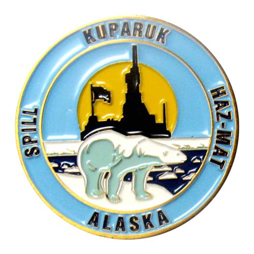 Kuparuk Spill Response Team Challenge Coin