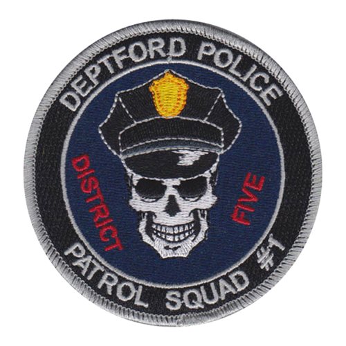 Deptford Police Patrol Squad 1 Patch