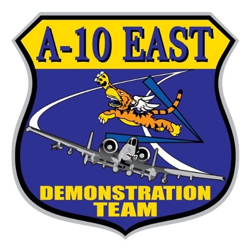 A-10 East Demo Team Patch