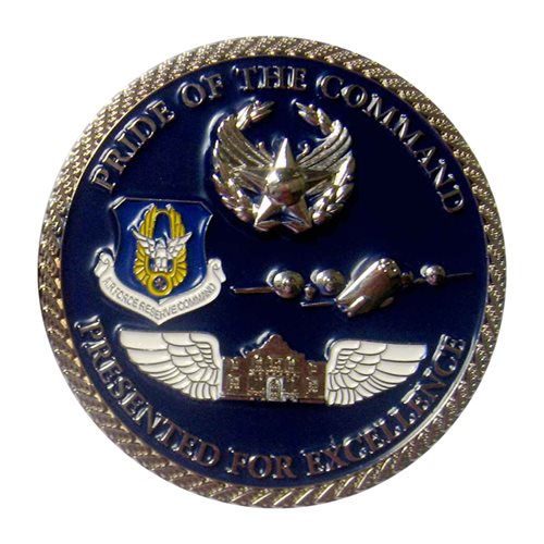 433 AES Commander Challenge Coin
