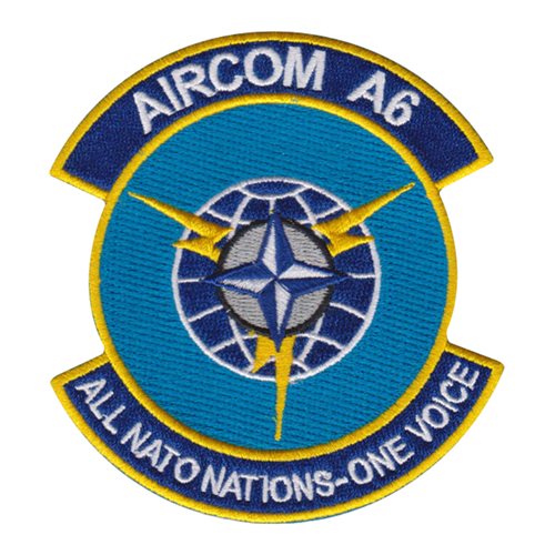 NATO HQ AIRCOM A6 Patch