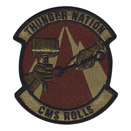 20 CMS Thunder Nation OCP Patch | 20th Component Maintenance