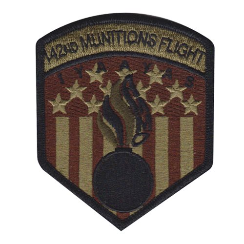 142 MXS Munitions Flight OCP Patch