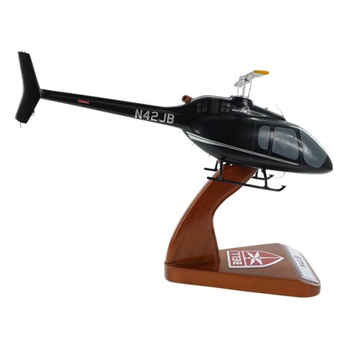 Bell 505 Jet Ranger X Helicopter Model - View 4