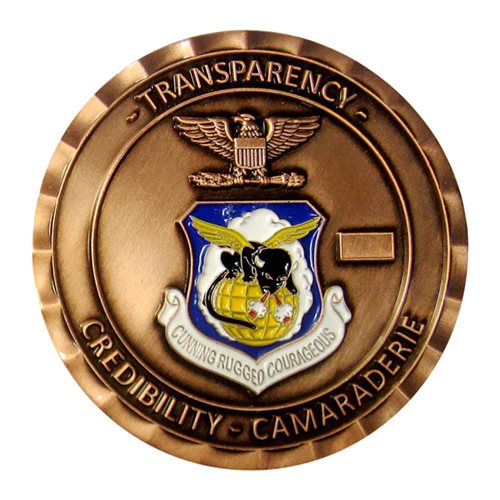 94 AW Copper Commander Challenge Coin - View 2