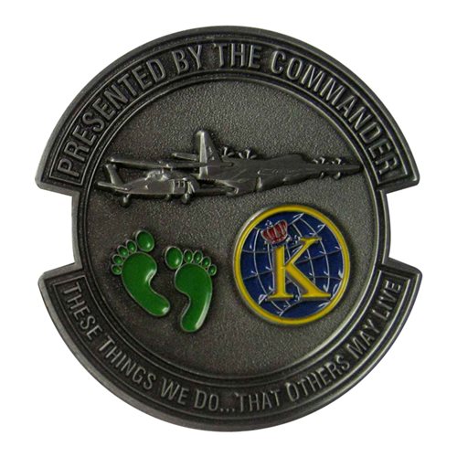 801 EMXS Kings Commander Challenge Coin - View 2