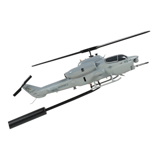 HMLA-469 AH-1 Super Cobra Custom Airplane Model Briefing Stick - View 3
