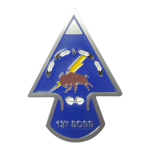 137 SOSS Scouts Out Front Challenge Coin
