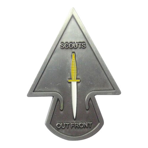 137 SOSS Scouts Out Front Challenge Coin - View 2