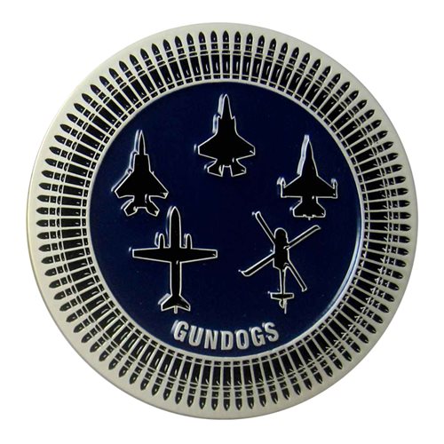 378 FS Gundogs Command Challenge Coin - View 2
