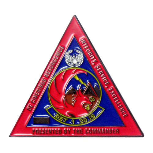 20 IS Det 1 Commander Challenge Coin - View 2