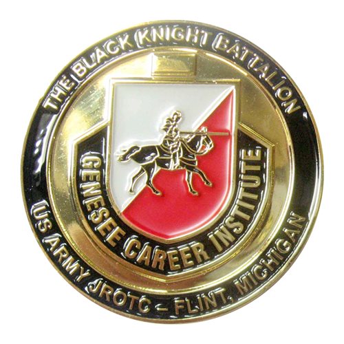 GCI JROTC Black Knight Battalion Challenge Coin