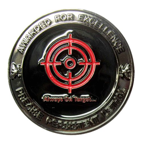 Precision Engagement Combat Support Challenge Coin - View 2