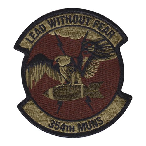 354 MUNS Custom Patches | 354th Munitions Squadron Patch