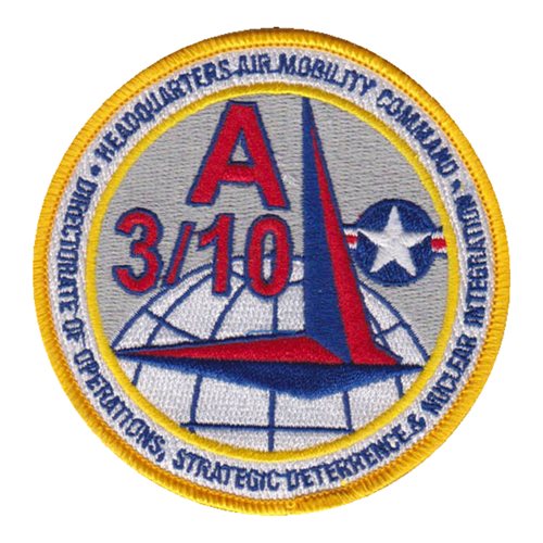 HQ AMC A3 10 Strategic Deterrence and Nuclear Integration Patch