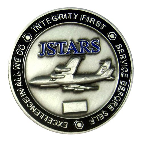 461 AMXS JSTARS Commander Challenge Coin - View 2
