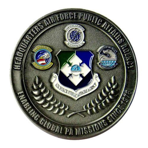AFPAA Commander  Challenge Coin - View 2