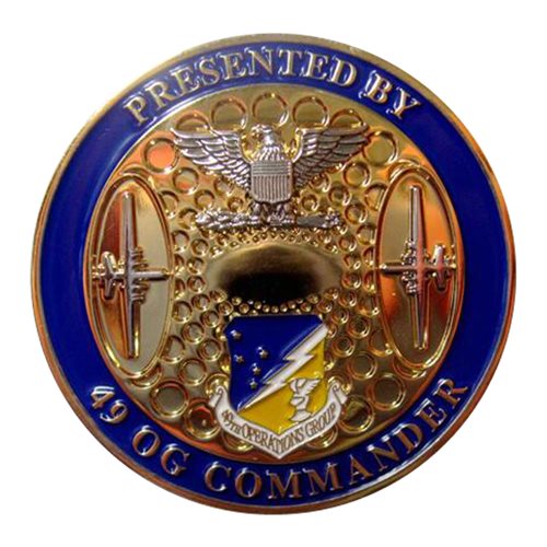 49 OG Respect Perfect Affect Commander Challenge Coin - View 2