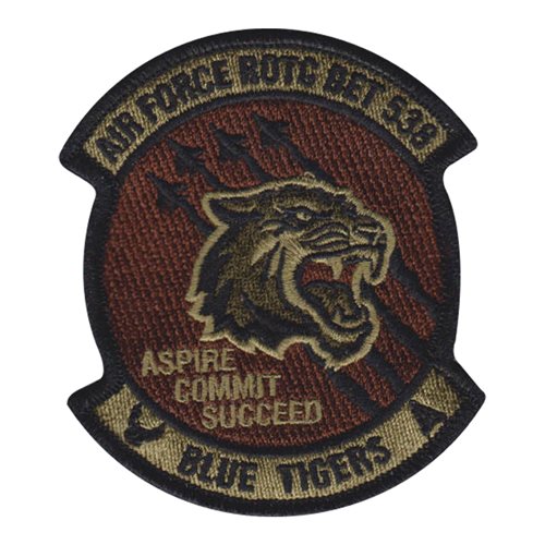 AFROTC Detachment 538 Blue Tigers OCP Patch
