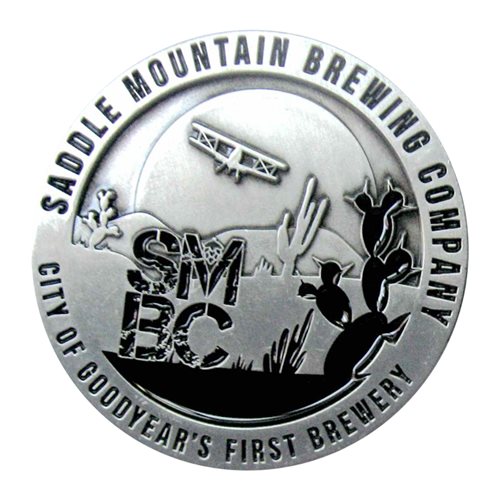 Saddle Mountain Brewing Company Strawberry  Challenge Coin