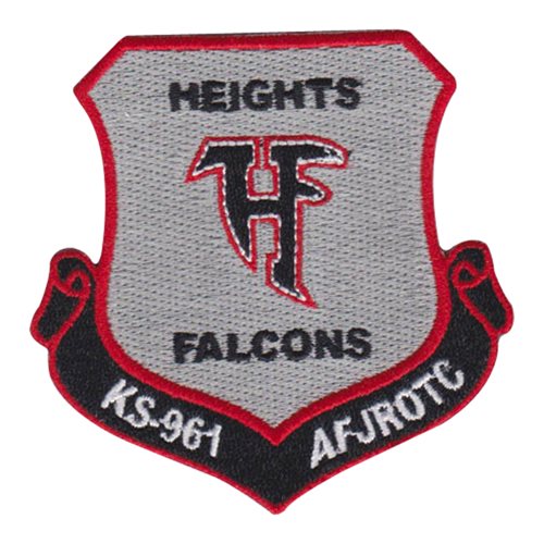 AFJROTC Wichita Heights High School Falcons Patch