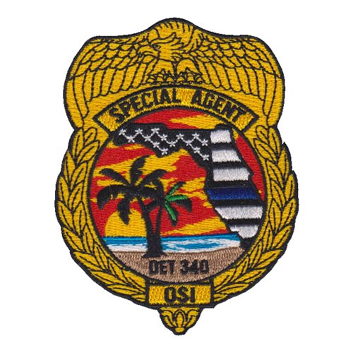 OSI Det 340 Special Agent Patch